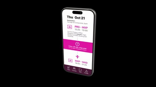 Travel booking mobile application